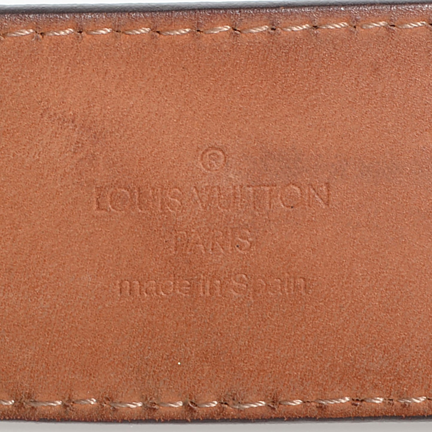 Damier Ebene Trunks and Bags Belt 80 32