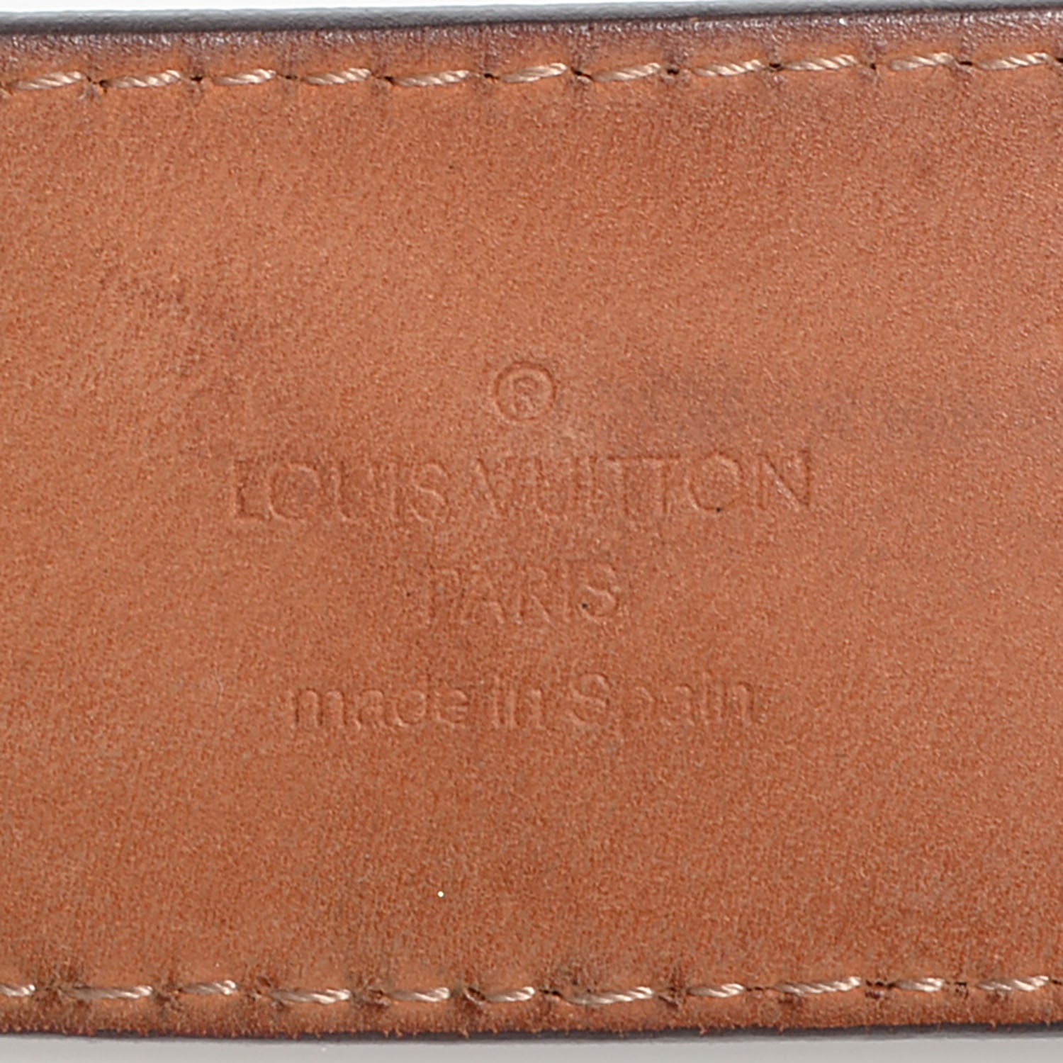 Louis Vuitton Damier Ebene Trunks and Bags Belt 80 32 5 of 7