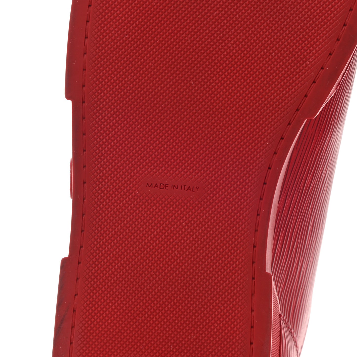 Epi Low Top Sneakers 10.5 Red