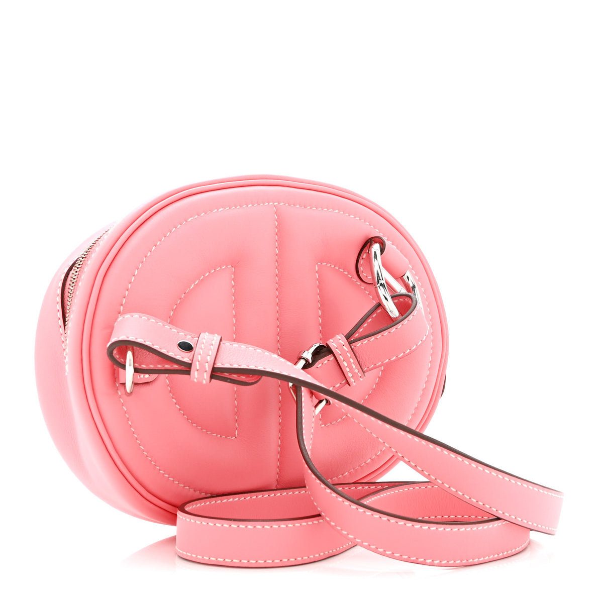 Hermes Swift Verso In-The-Loop Belt Bag Rose Ete Terre Battue 3 of 10