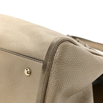 Gucci Metallic Pebbled Calfskin Large Soho Shoulder Bag Golden Beige 11 of 13