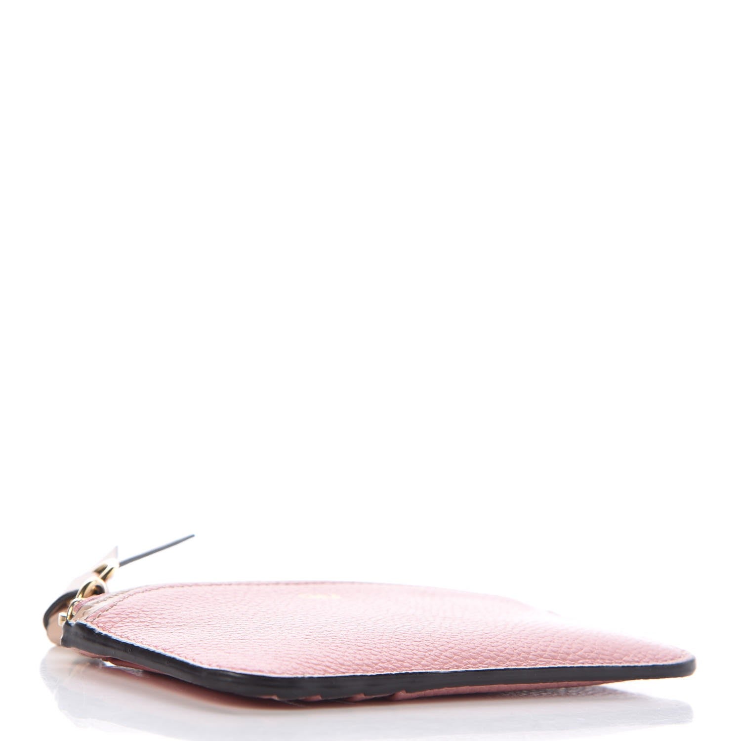 Chloe Calfskin Top Zip Card Case Anemone Pink 4 of 9