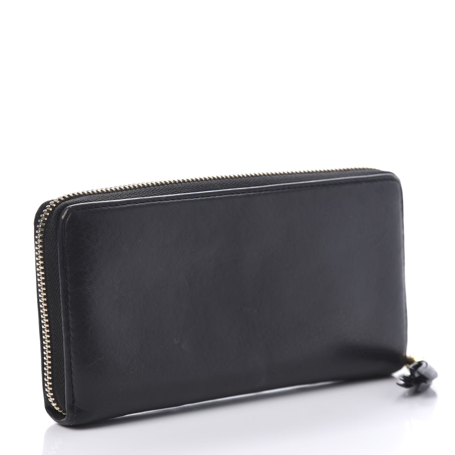 Gucci Calfskin Soho Zip Around Wallet Black 3 of 10