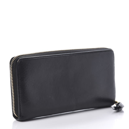 Gucci Calfskin Soho Zip Around Wallet Black 3 of 10