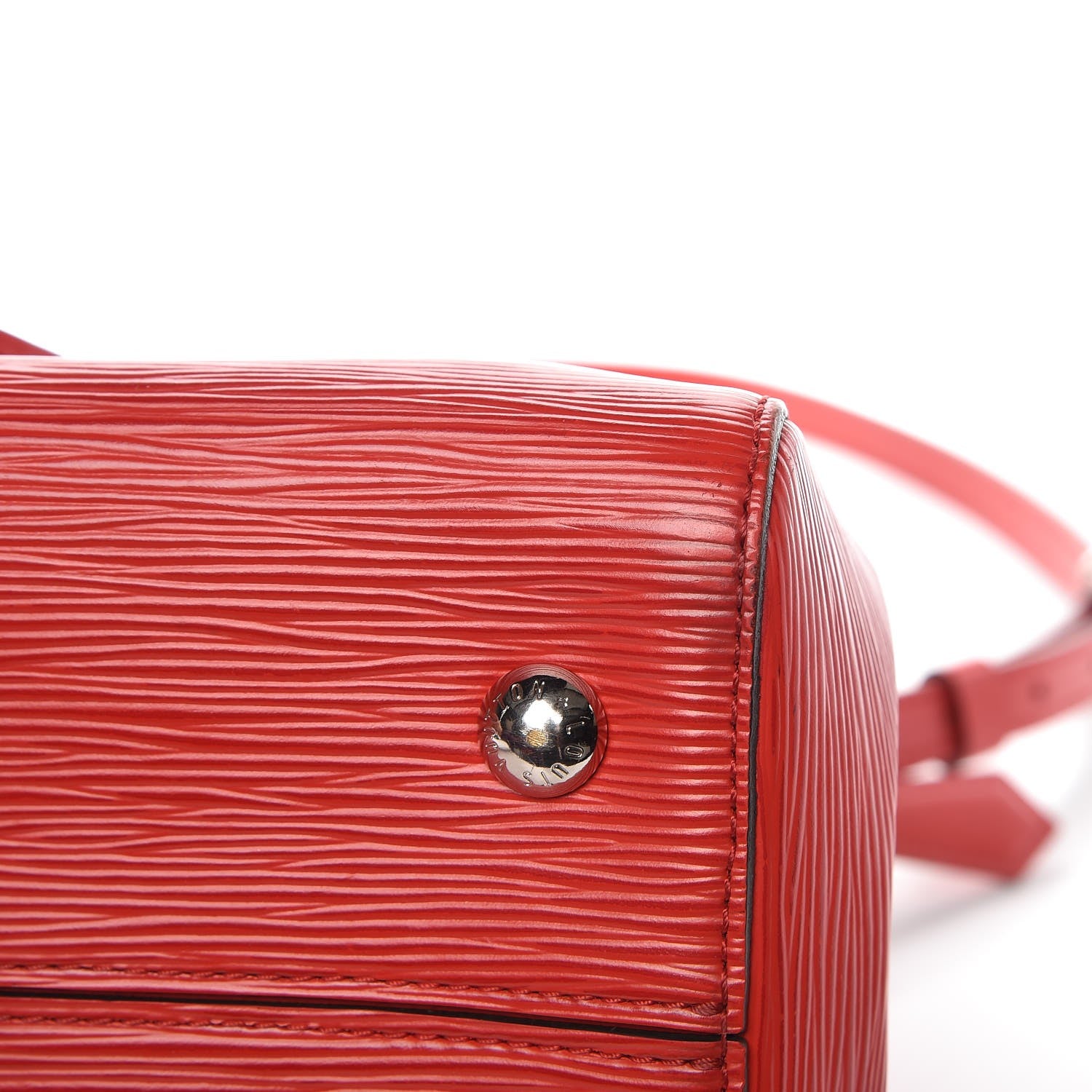 Louis Vuitton Epi Soufflot MM Rouge 14 of 15