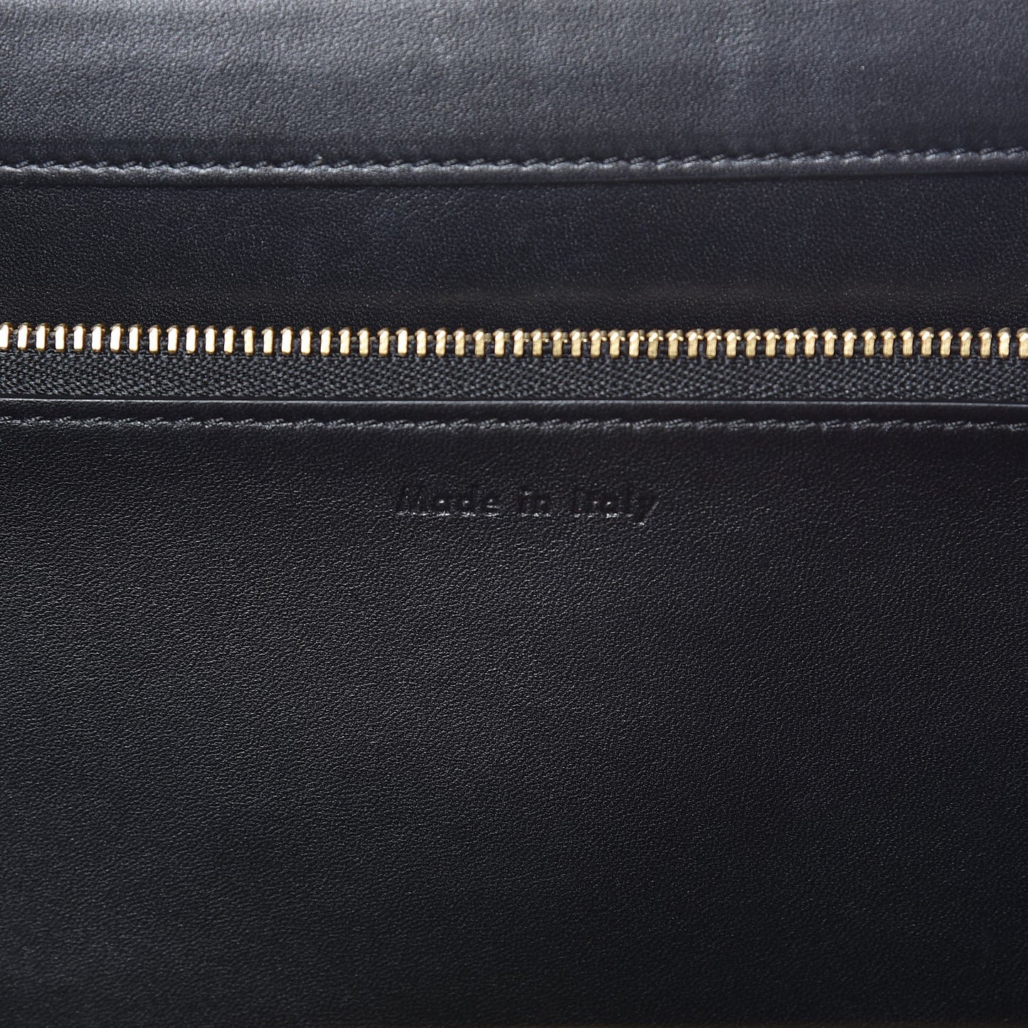 Smooth Calfskin Medium Clasp Shoulder Bag Black