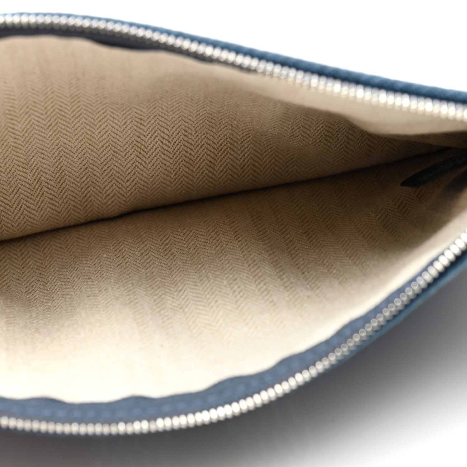 Hermes Toile Small Flat H Natte Case Bleu Abysse 5 of 6