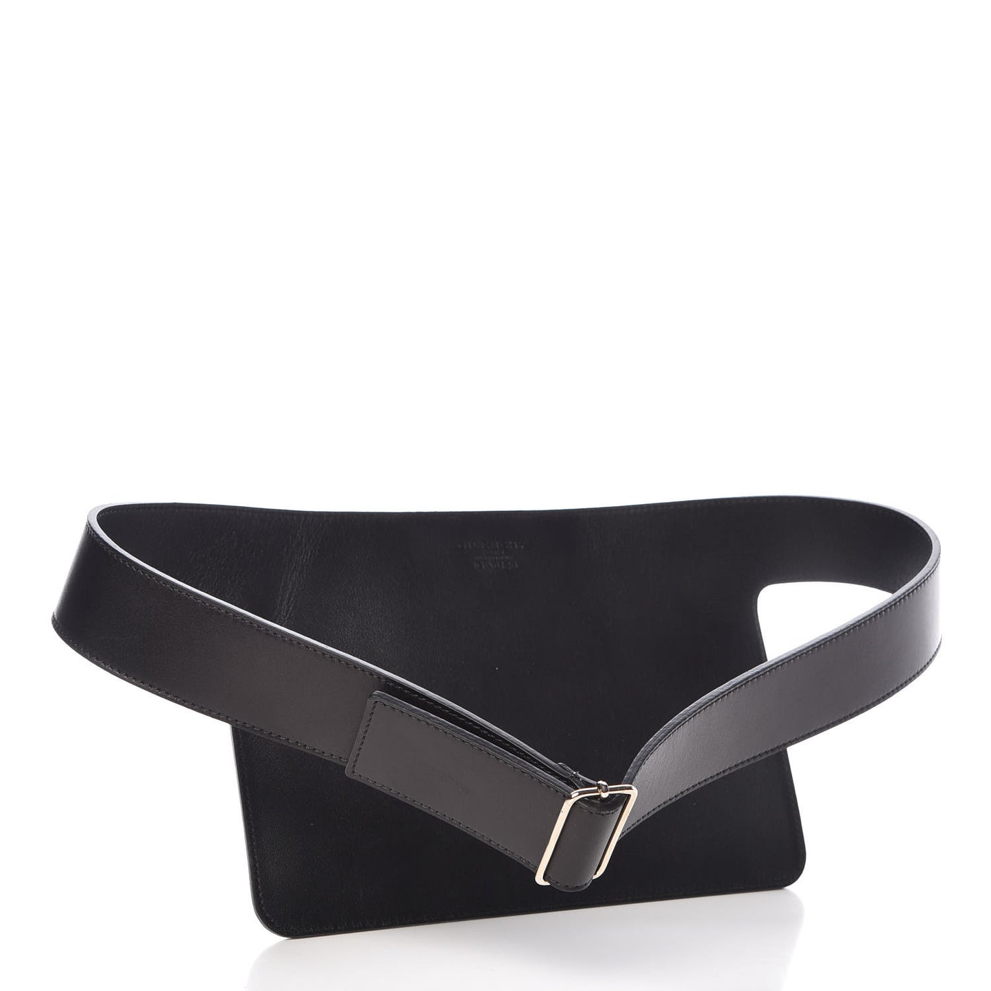 Calfskin Waist Bag Black