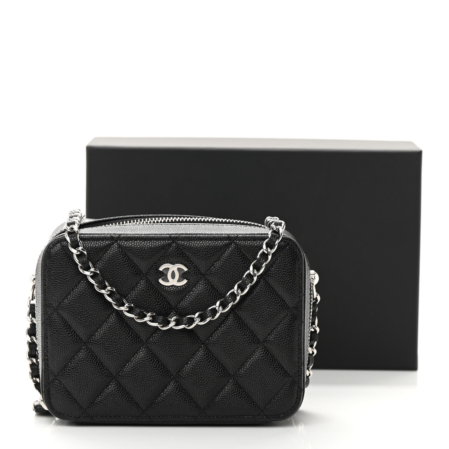 Chanel Caviar Quilted Camera Bag Black 12 of 12