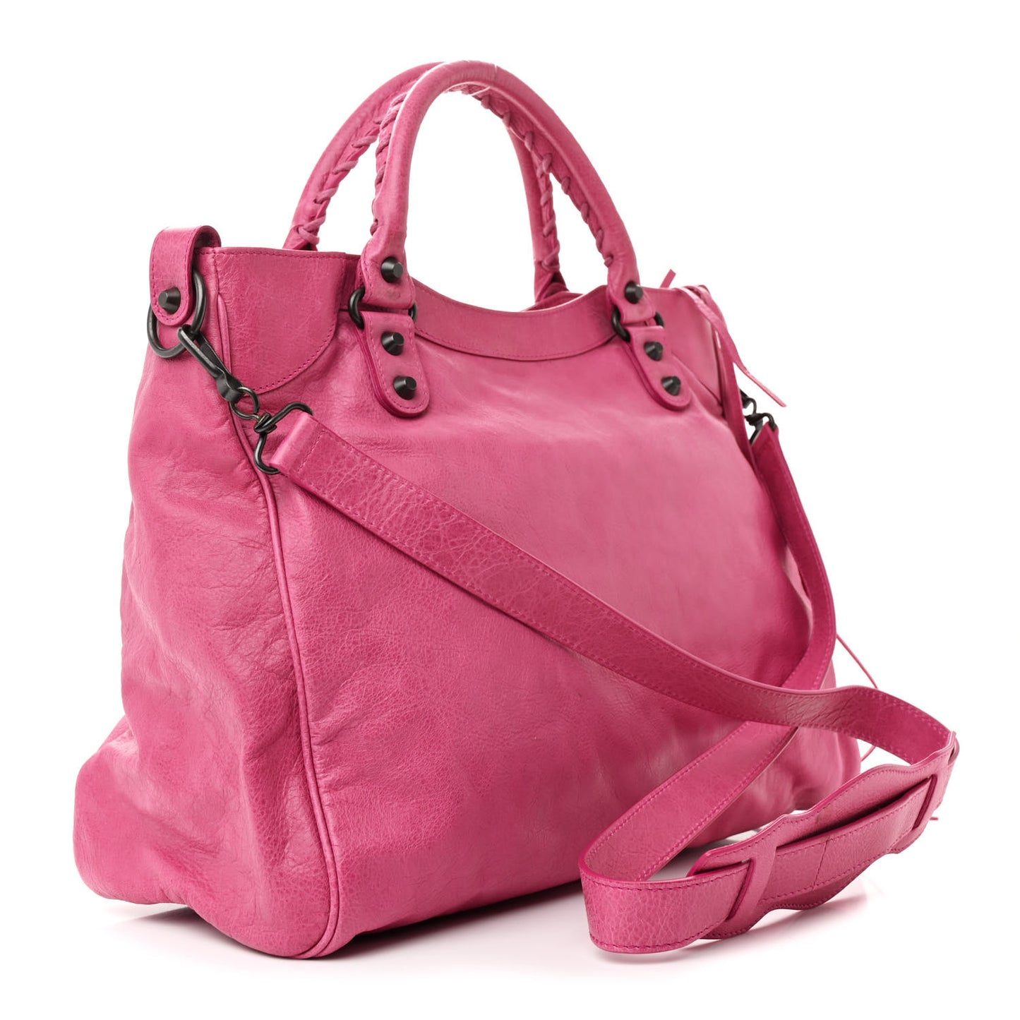 Agneau Classic Hardware Velo Cyclamen Fucsia