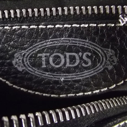 FASHIONPHILE TOD'SLeatherMiniMickyBagandKeyChainBlack 8 of 8