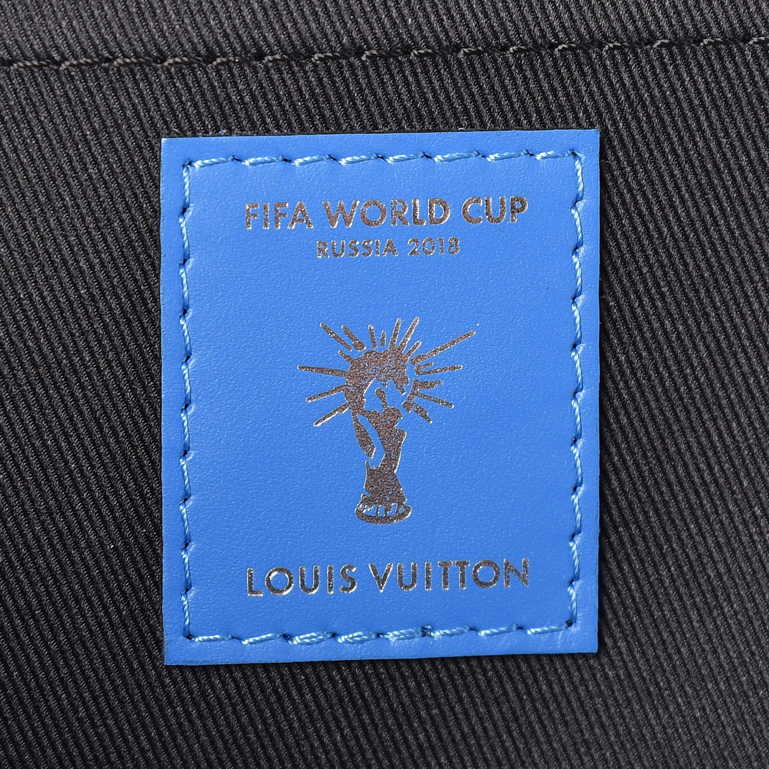 Louis Vuitton Epi World Cup 2018 Pochette Jour GM Blue 7 of 9