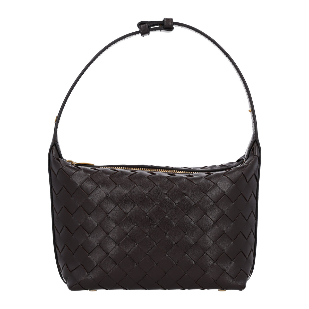 Bottega Veneta Calfskin Nappa Intrecciato Mini Wallace Fondant 1 of 9