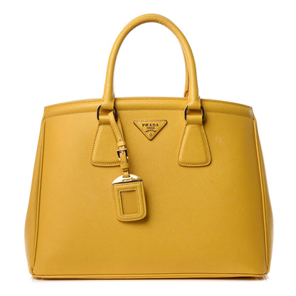 Prada Saffiano Lux Parabole Tote Mimosa 1 of 10