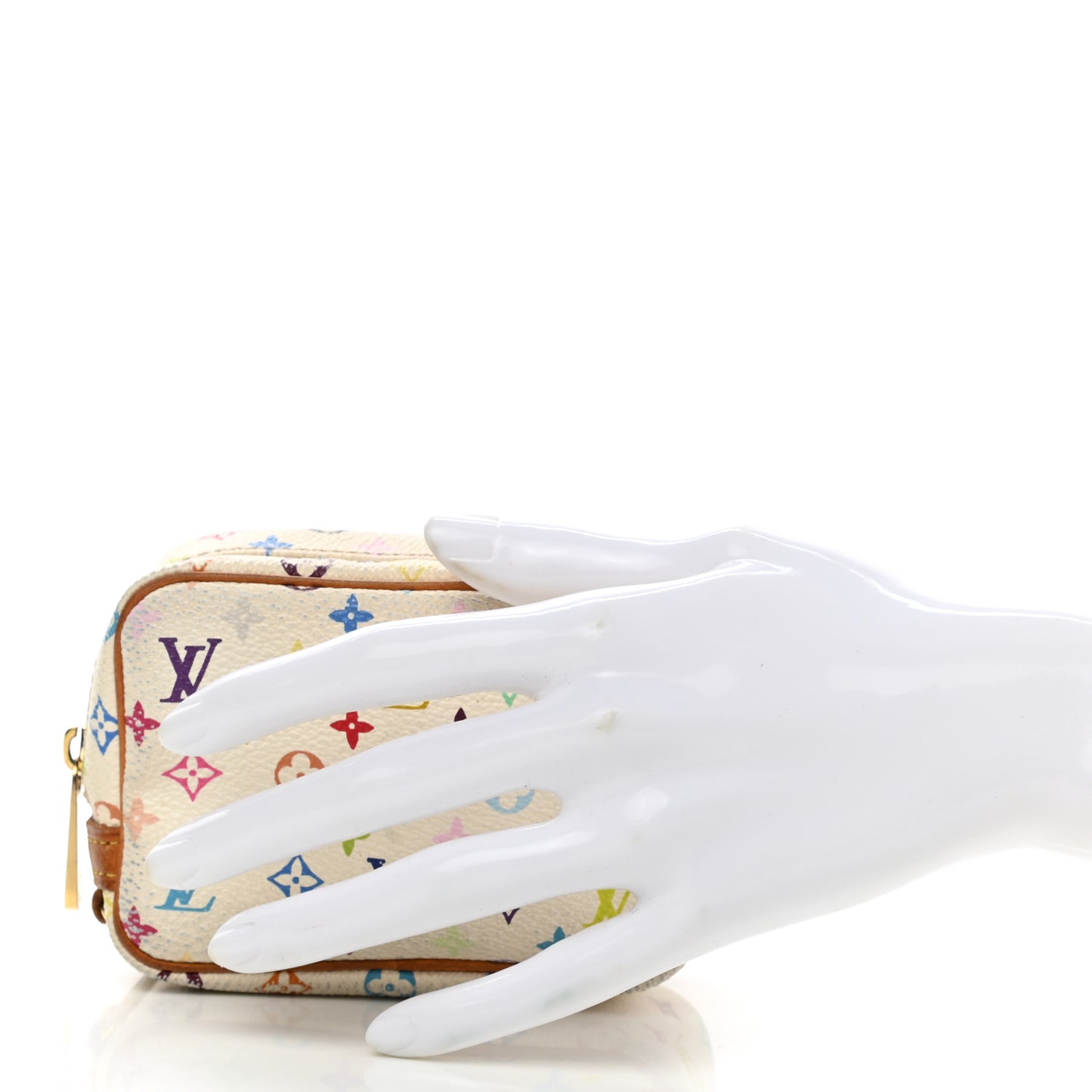 Monogram Multicolor Trousse Wapity White