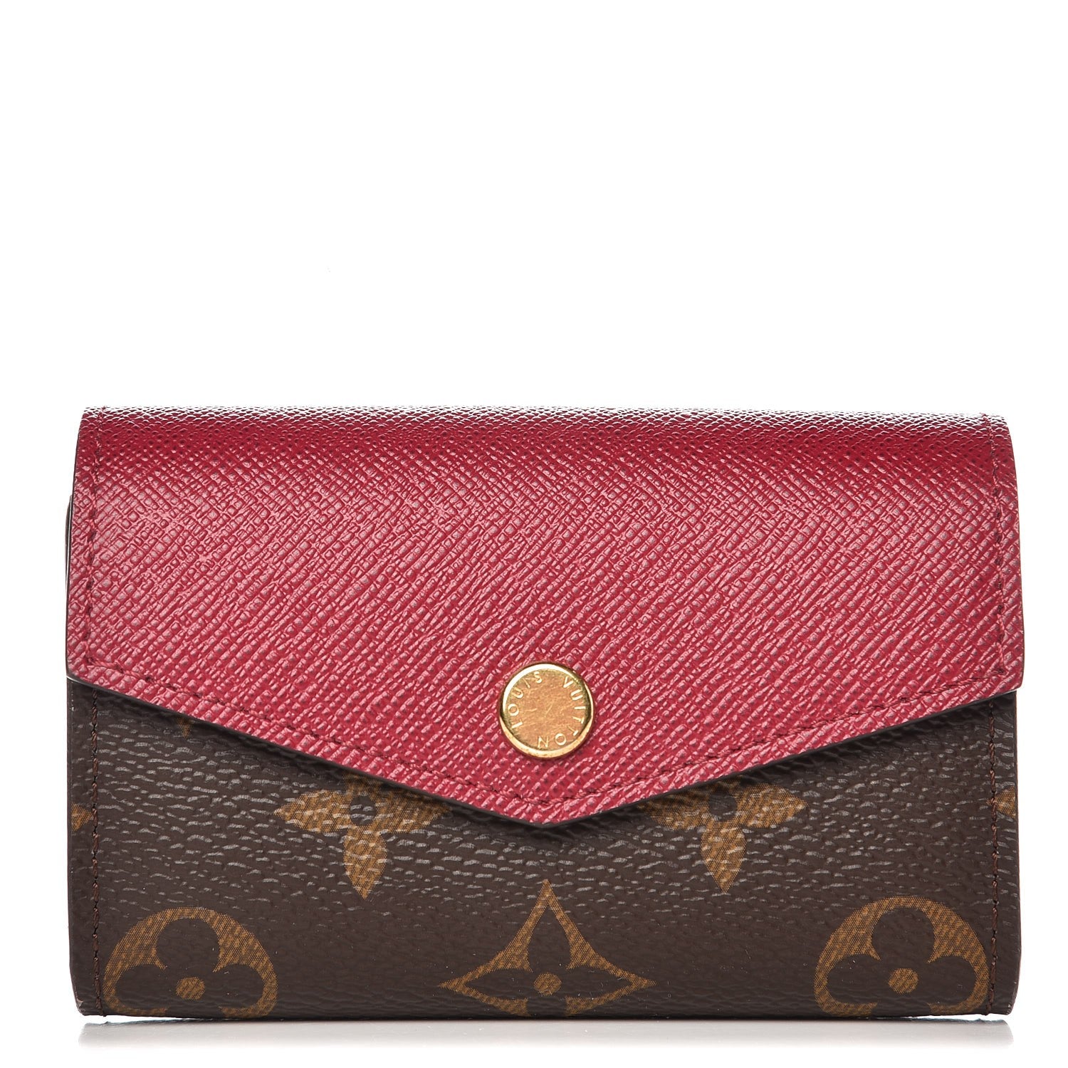 Louis Vuitton Monogram Sarah Multicartes Fuchsia 1 of 6