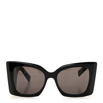 Saint Laurent Acetate Blaze Sunglasses SLM119 Black 2 of 7