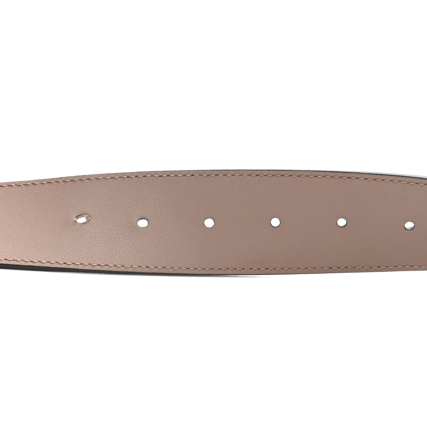Gucci Calfskin Double G 40mm Belt 75 30 Porcelain Rose 5 of 6