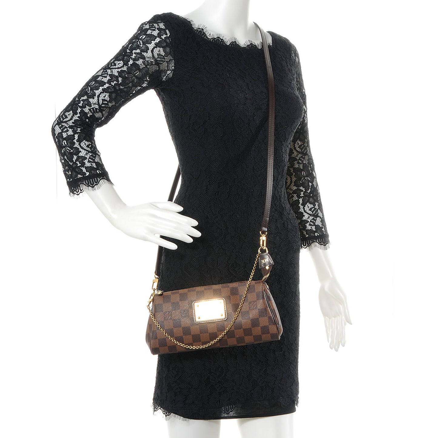 Damier Ebene Eva Clutch
