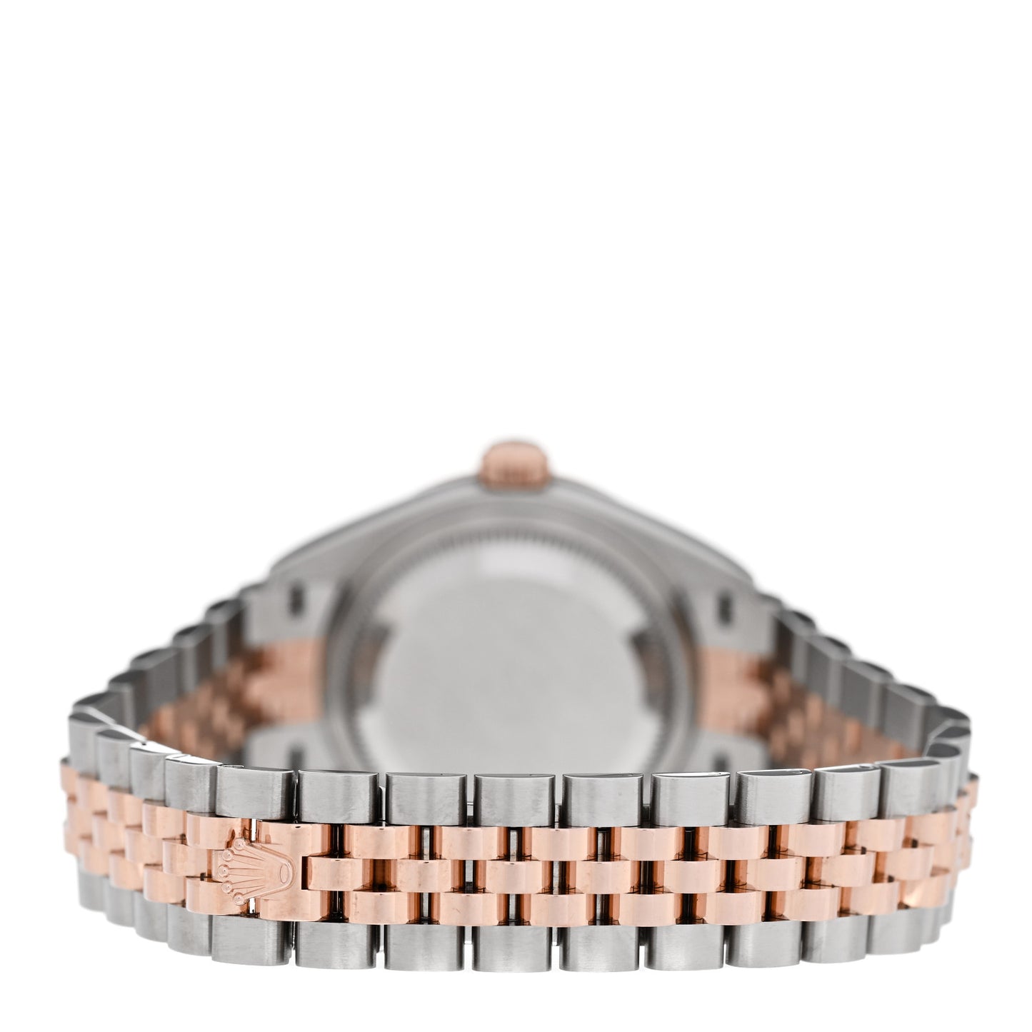 Stainless Steel 18K Everose Gold Diamond 28mm Oyster Perpetual Datejust Watch Sundust 279171