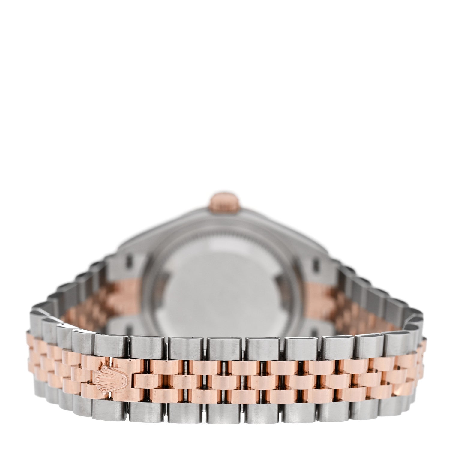 Rolex Stainless Steel 18K Everose Gold Diamond 28mm Oyster Perpetual Datejust Watch Sundust 279171 3 of 5