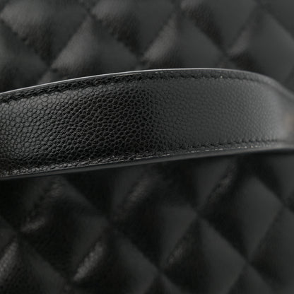 Chanel Caviar Quilted Large Vanity Pouch Black 8 of 8
