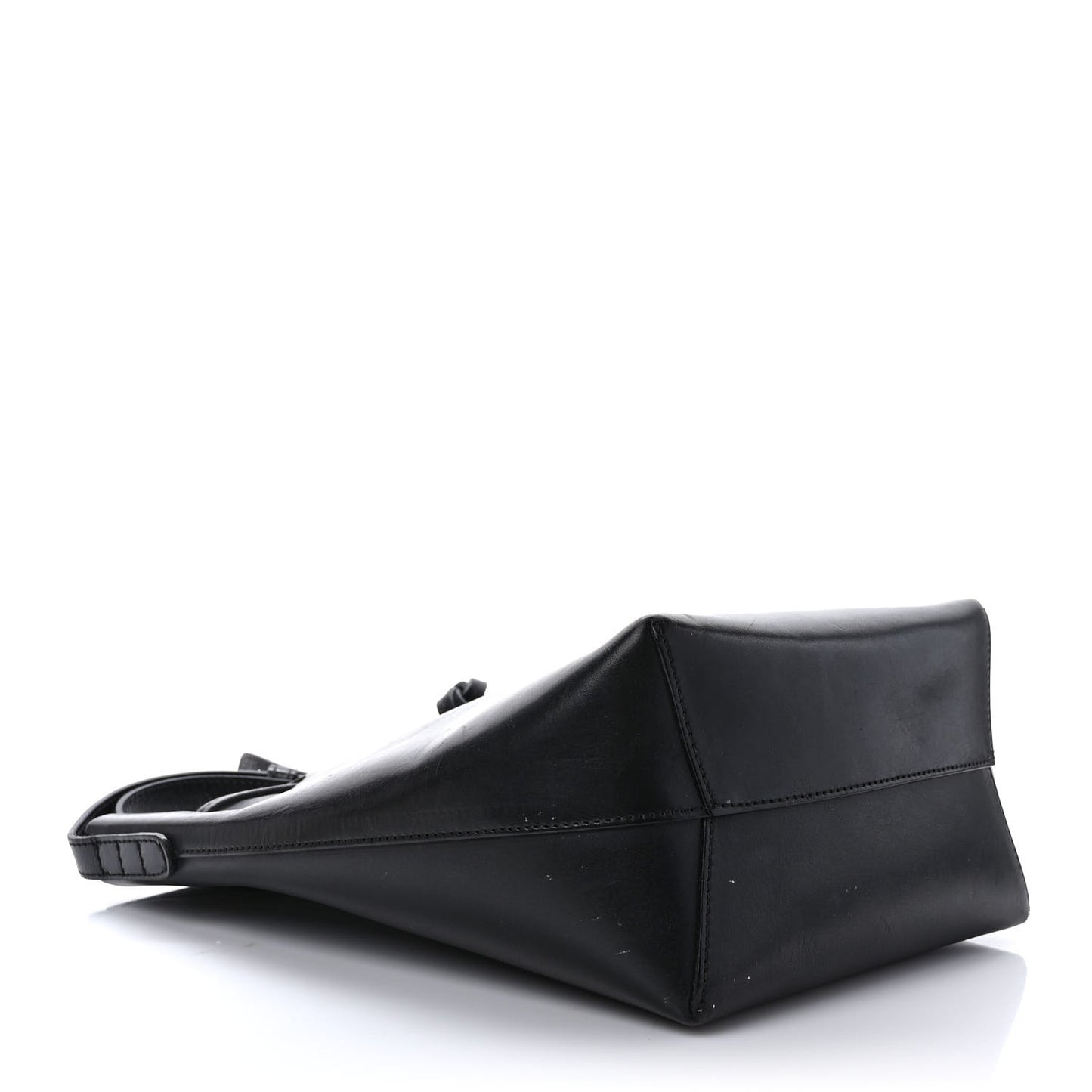 Calfskin Mini Bucket Bag Black Ballerina