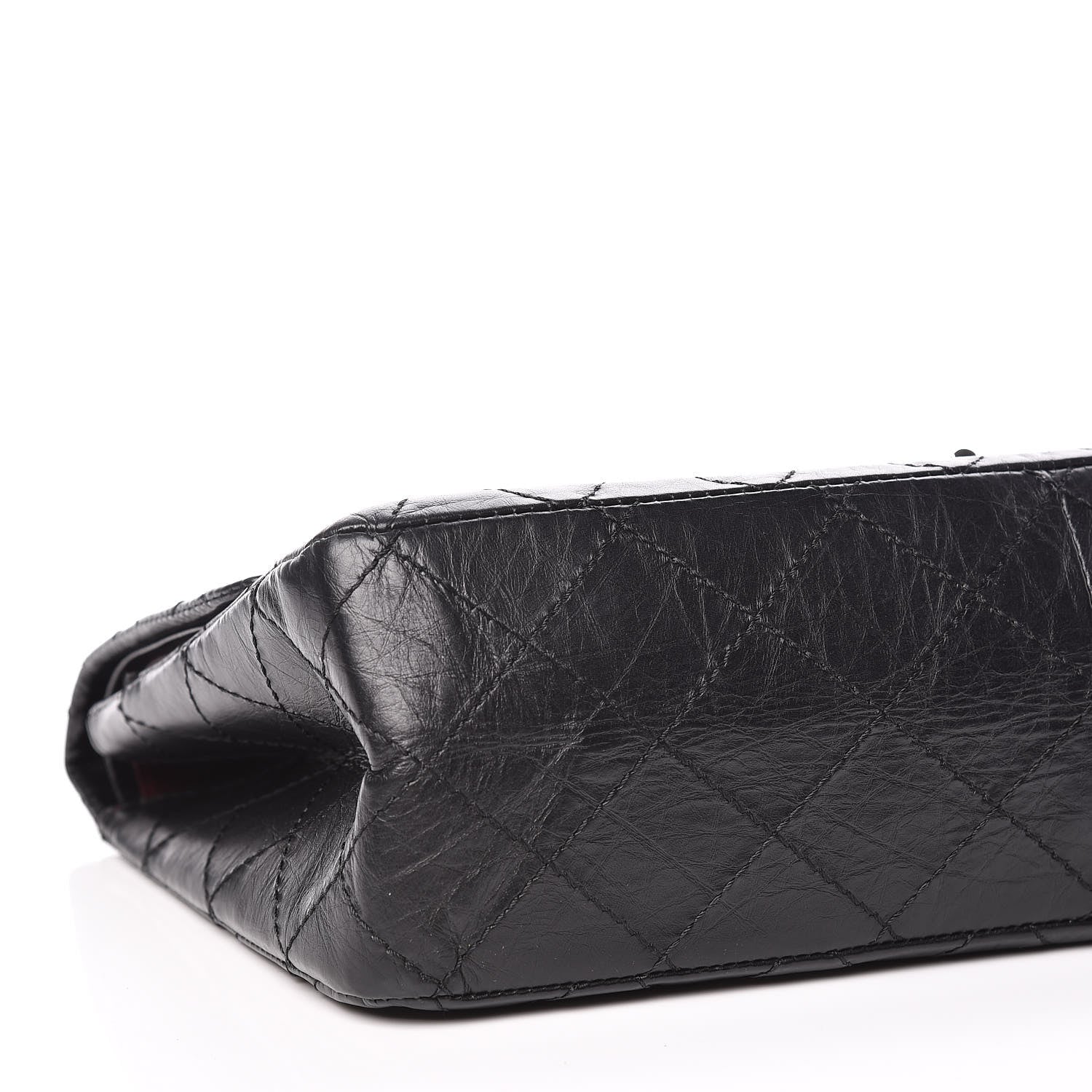 Chanel Aged Calfskin Quilted 2.55 Reissue 227 Flap Black 9 of 10