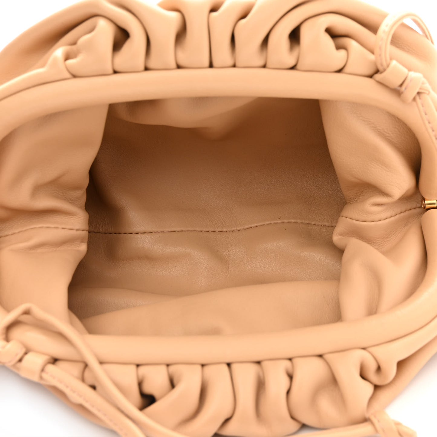 Butter Calfskin The Mini Pouch Nude