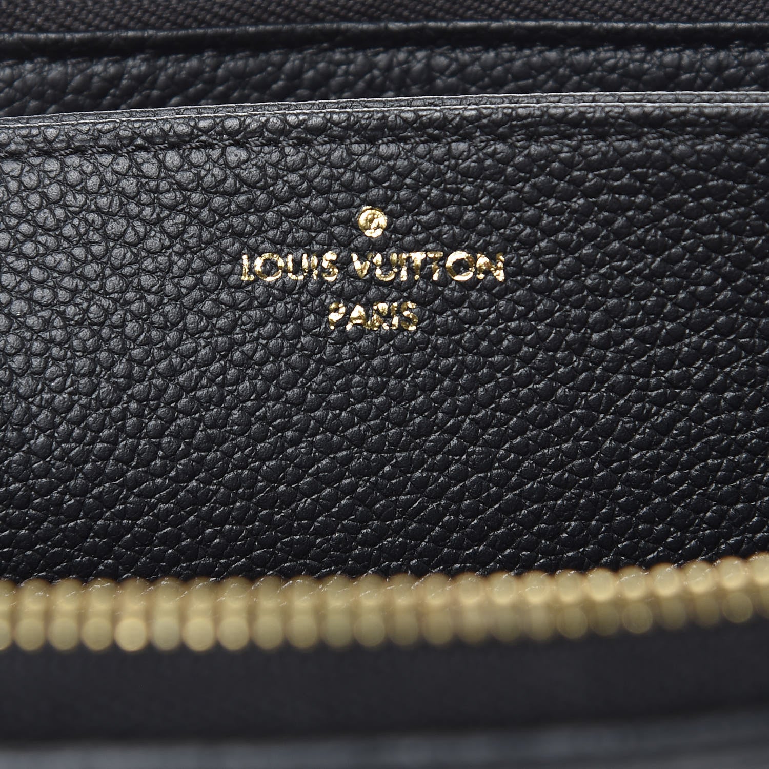 Louis Vuitton Empreinte Zippy Wallet Black 6 of 8