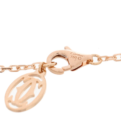 Cartier 18K Pink Gold Pink Sapphire D'Amour Bracelet 4 of 4