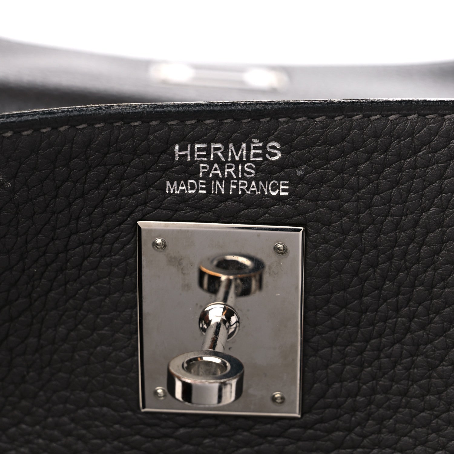 Hermes Taurillon Clemence Kelly Retourne 35 Graphite 6 of 20