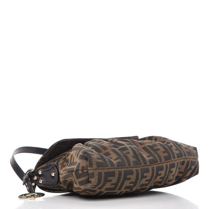 Fendi Zucca Small Chef Shoulder Bag Tobacco 4 of 10