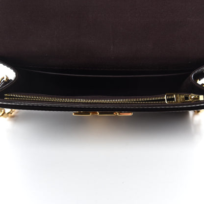 Louis Vuitton Patent Chain Louise GM Amarante 5 of 10