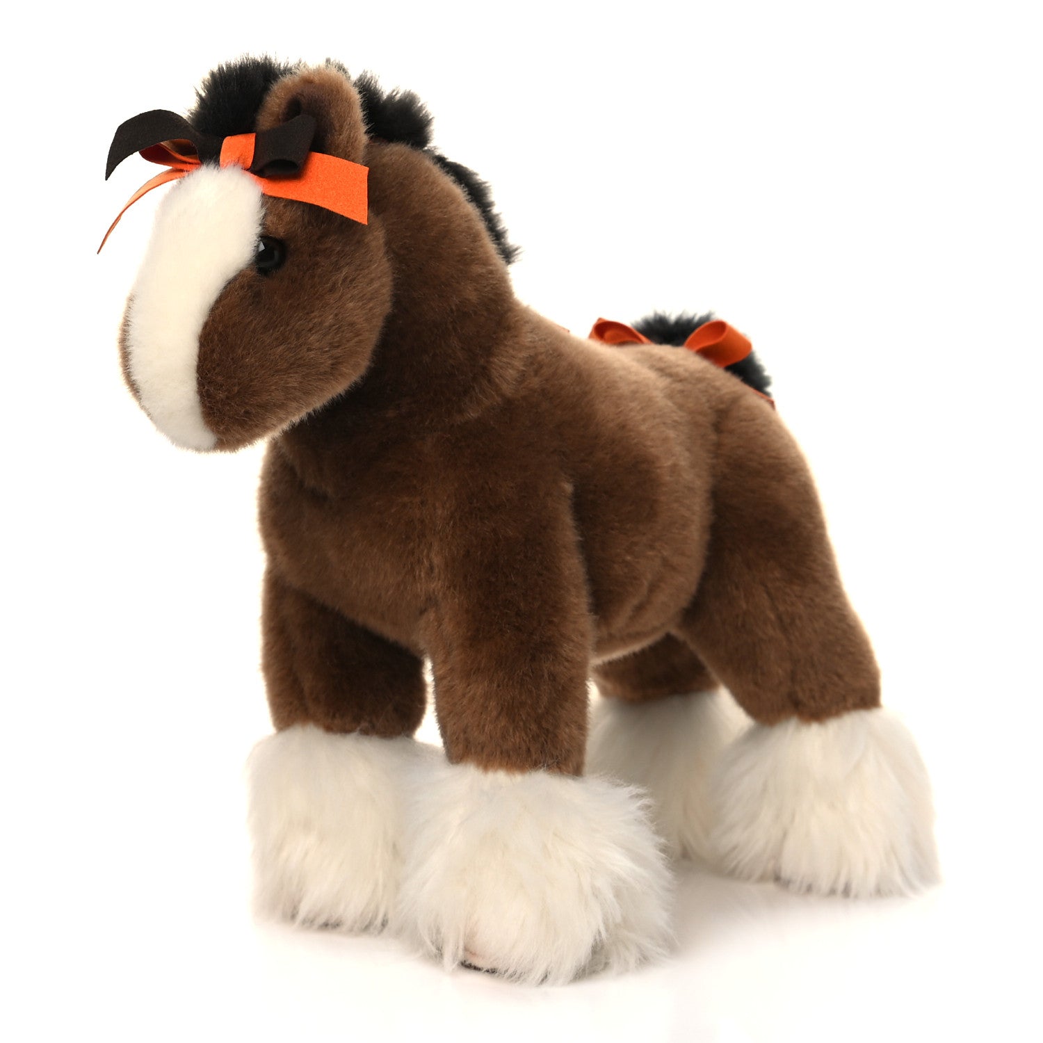 Hermes Fabric Small Hermy The Horse Plush Toy 1 of 8