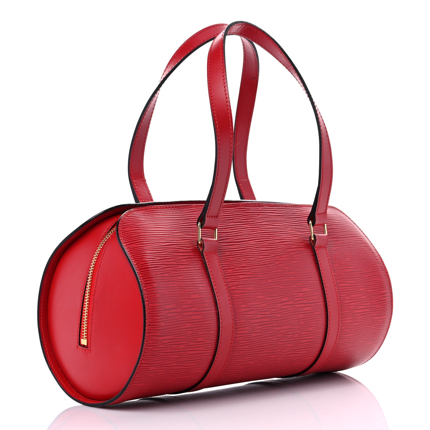 Louis Vuitton Epi Soufflot Castillan Red 3 of 12