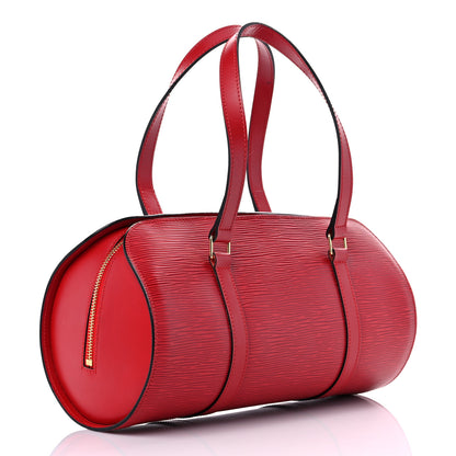 Louis Vuitton Epi Soufflot Castillan Red 3 of 12