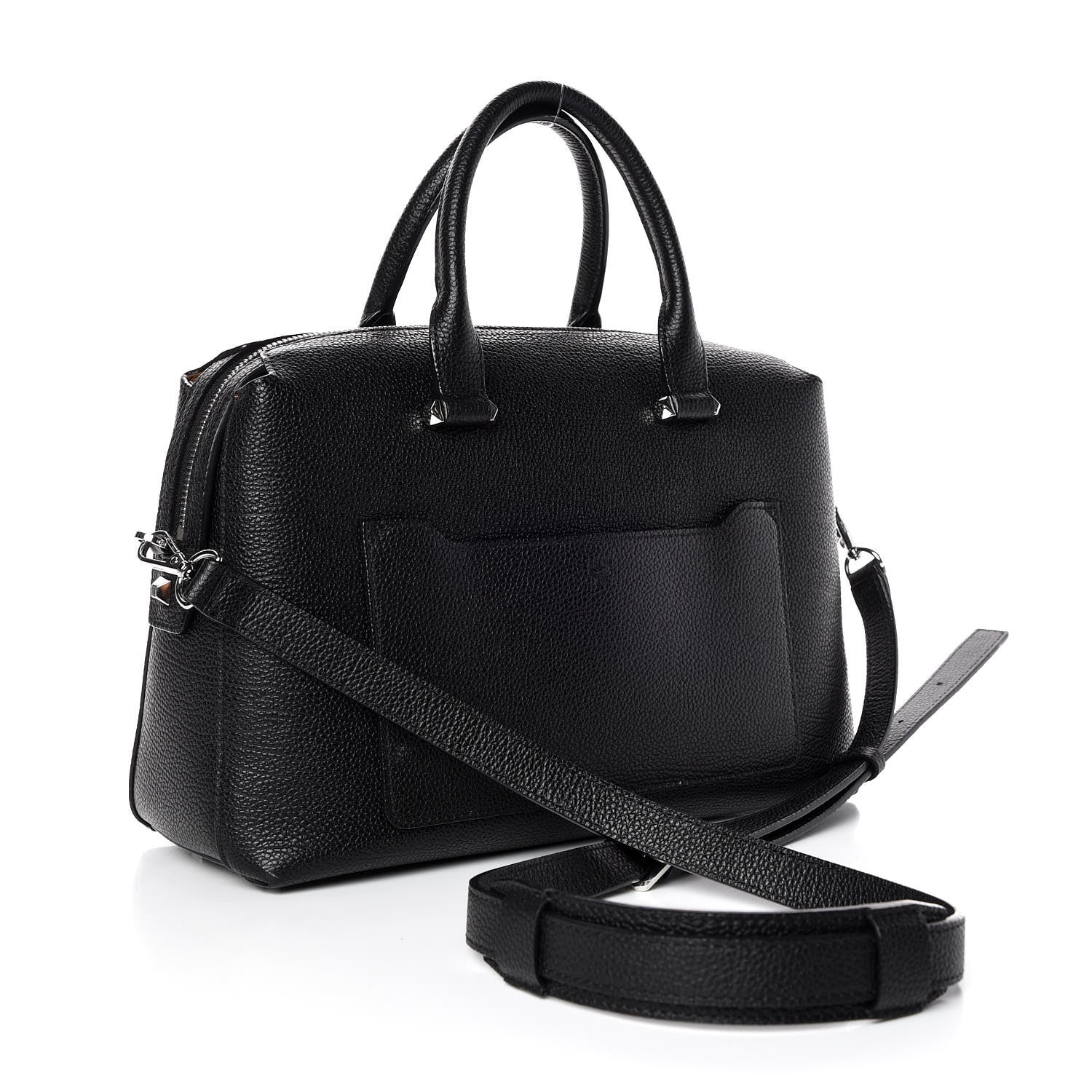 MCM Grained Calfskin Medium Ella Boston Black 3 of 13