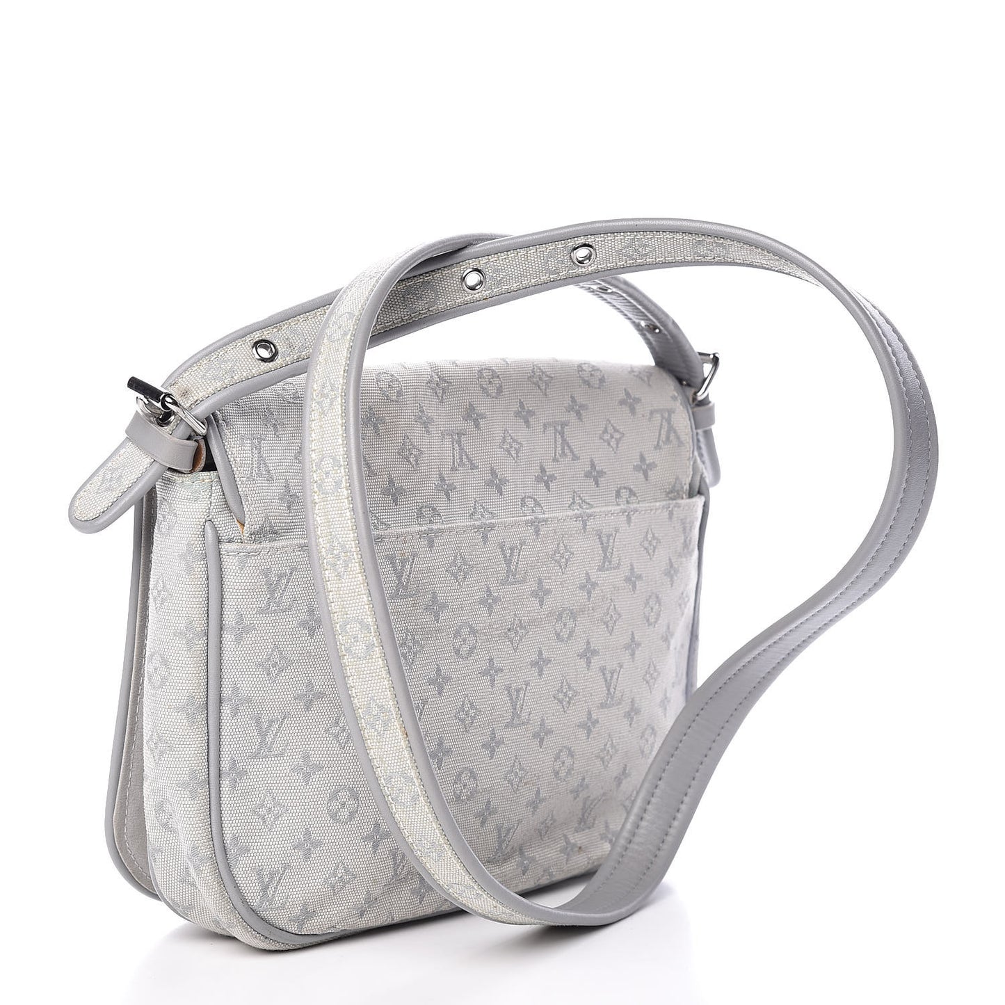 Mini Monogram Patchwork Conte De Fees Musette Grey