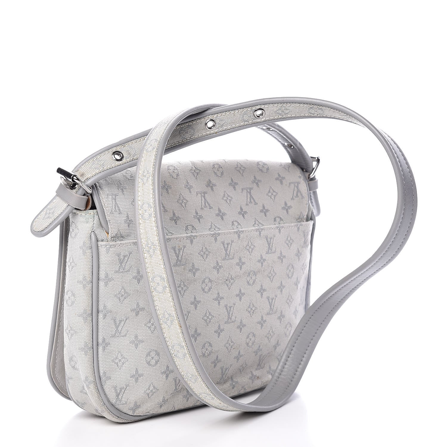 Louis Vuitton Mini Monogram Patchwork Conte De Fees Musette Grey 3 of 25