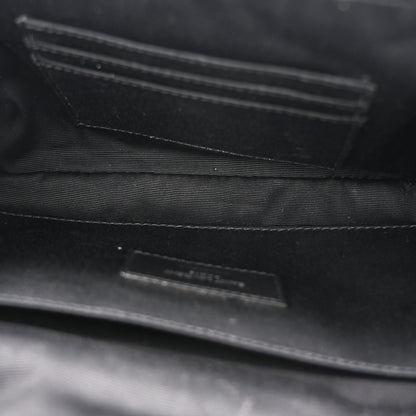 Saint Laurent Calfskin Monogram Belt Bag Black 5 of 11