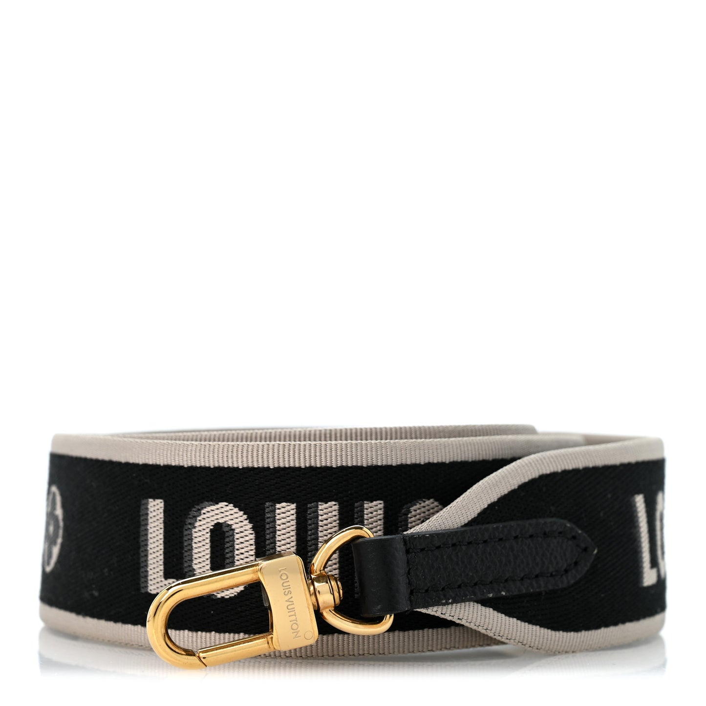 Jacquard Diane Shoulder Strap Black Ivory