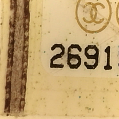 Chanel Lambskin Coco Lifesaver Round Bag Black White 7 of 10