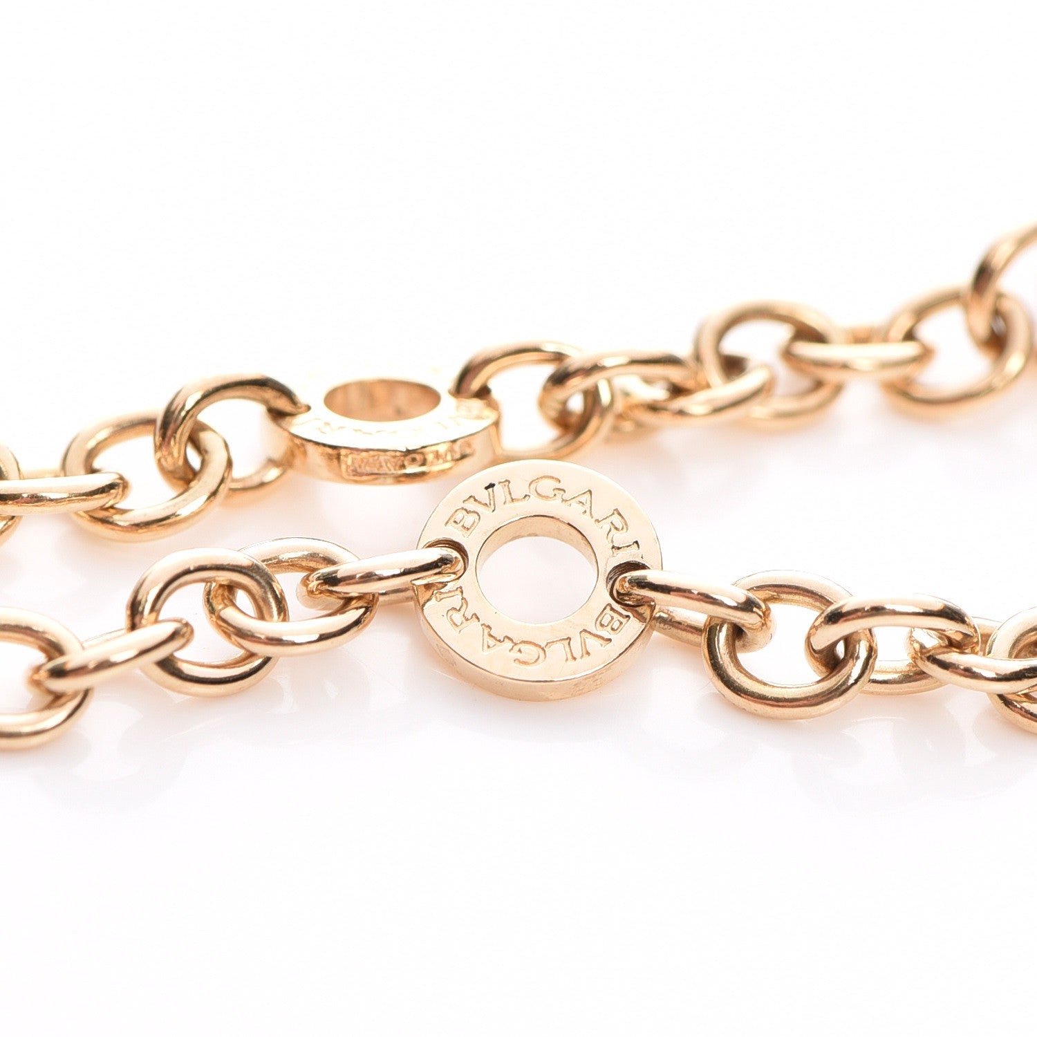 Bulgari 18K Yellow Gold BVLGARI BVLGARI Chain Bracelet 3 of 7
