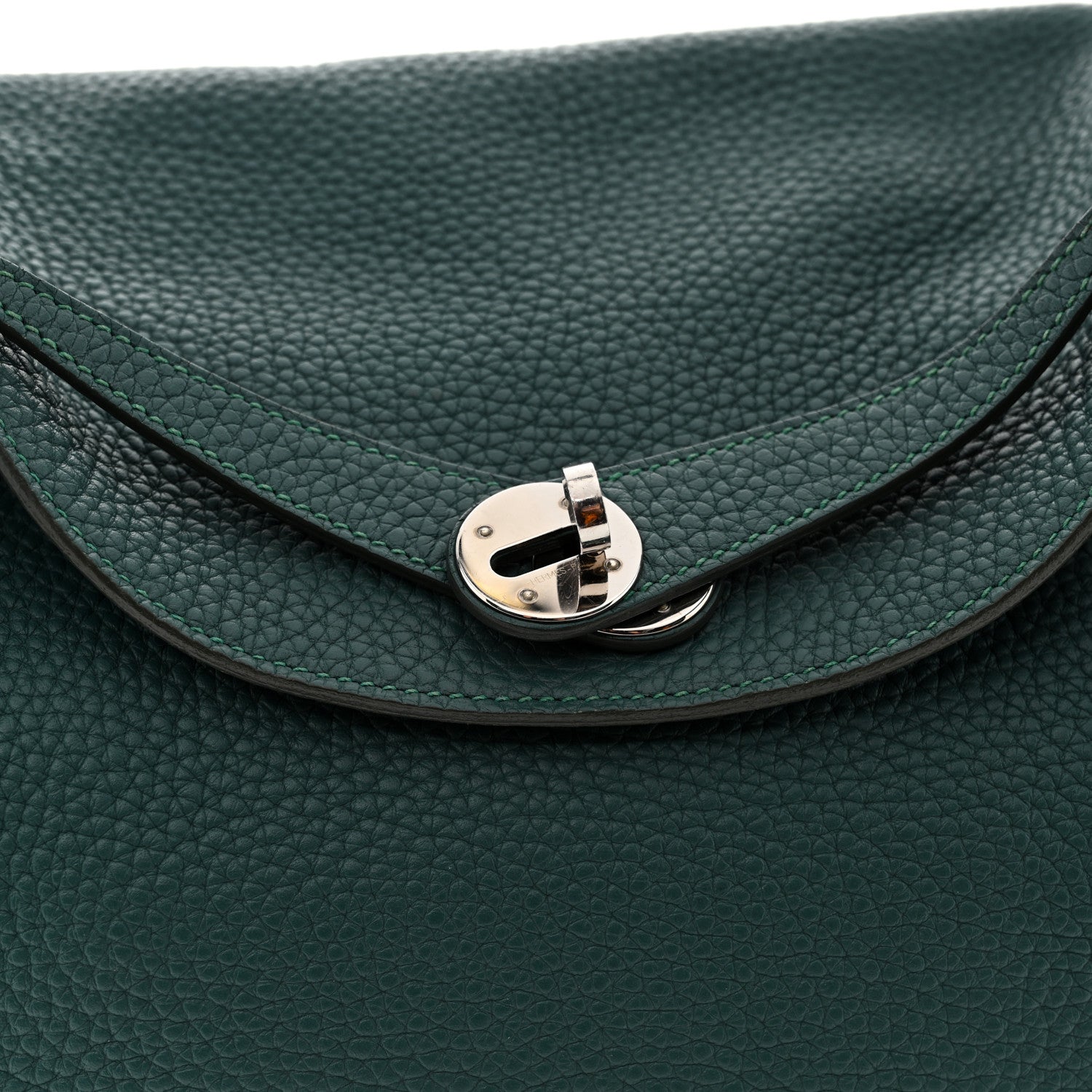Hermes Taurillon Clemence Lindy 30 Malachite 8 of 10