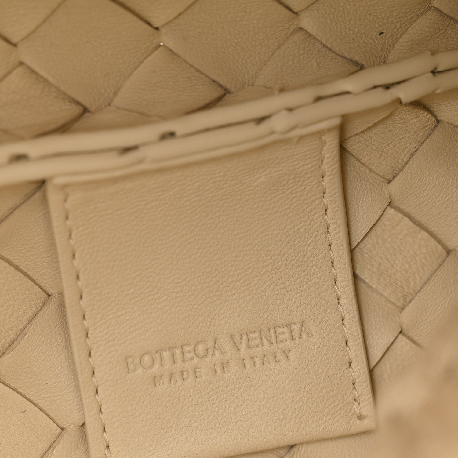 Bottega Veneta Nappa Intrecciato Small Campana Shoulder Bag Sea Salt 6 of 10