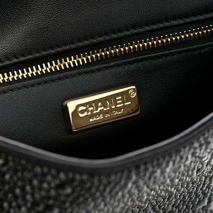 Chanel Strass Evening Flap Bag Black 6 of 11