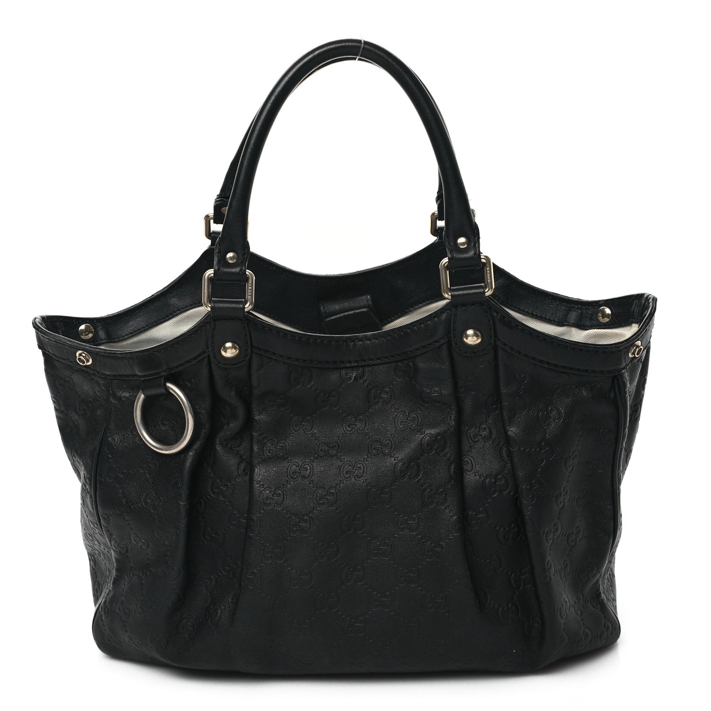Guccissima Sukey Tote Black