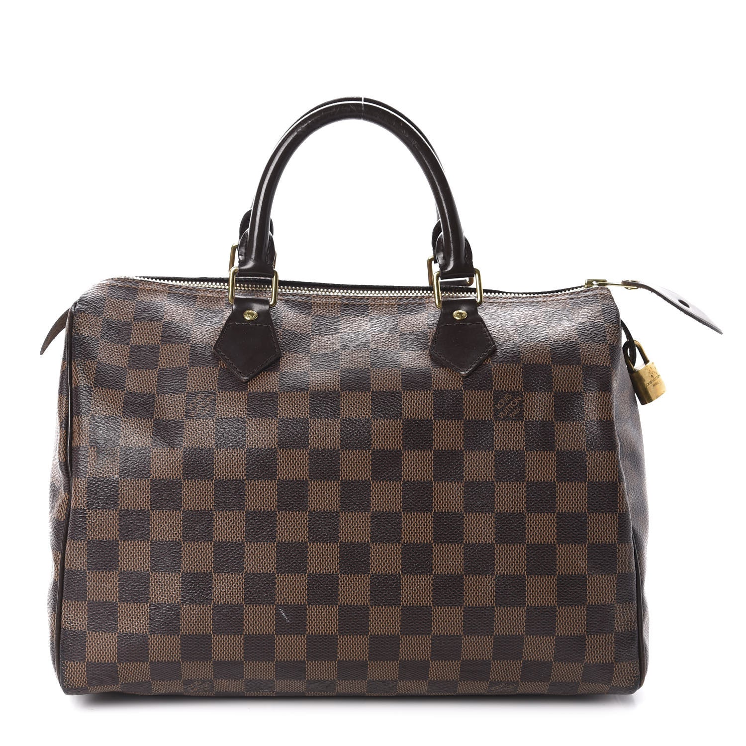 Louis Vuitton Damier Ebene Speedy 30 1 of 15