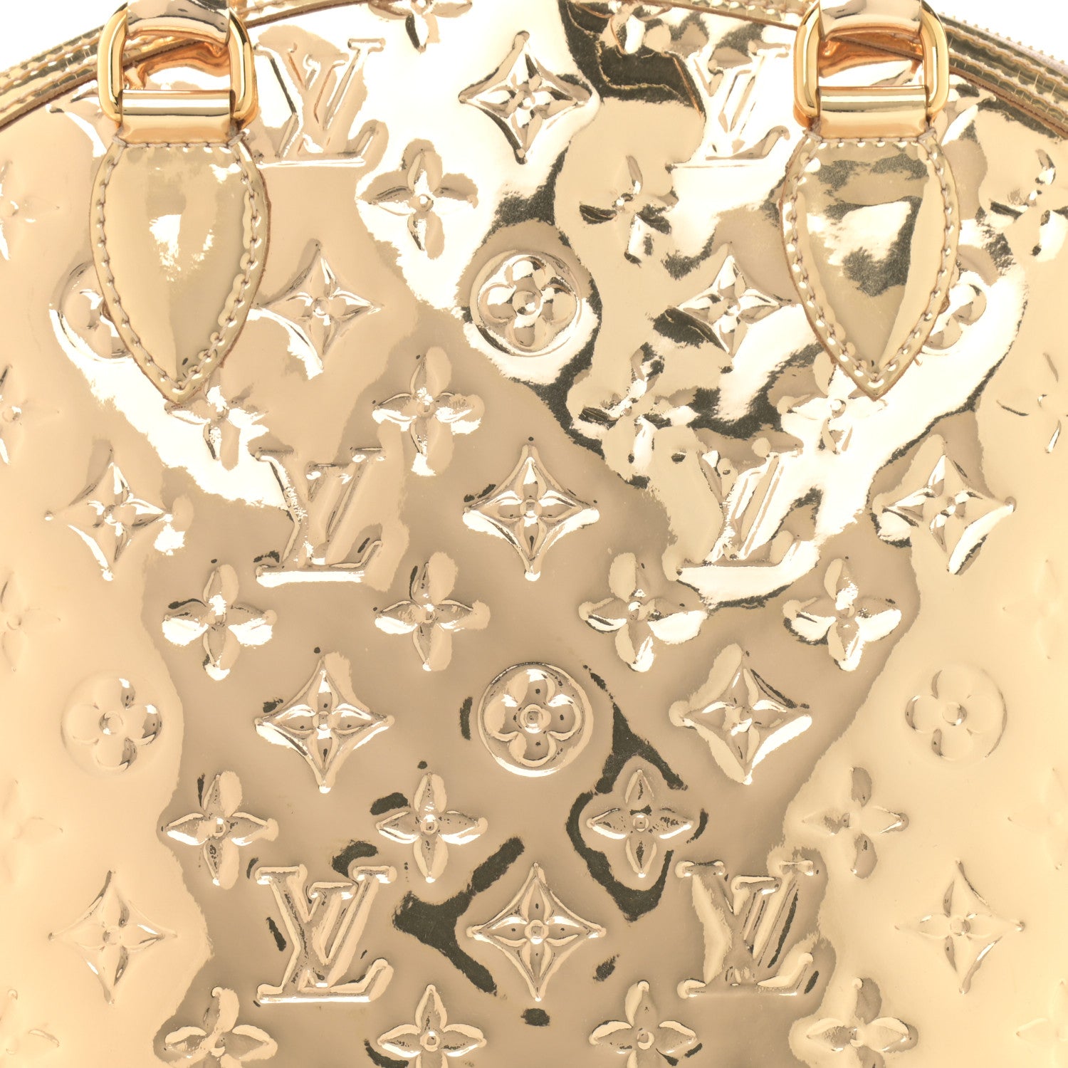 Louis Vuitton Monogram Miroir Lockit Gold 7 of 10